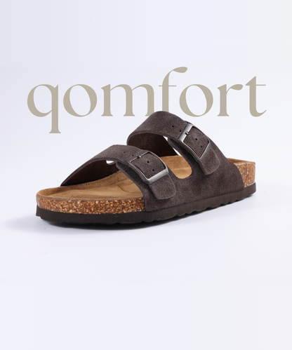 Premium Genuine Suede Sandals