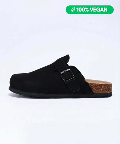 100% Vegan Suede Clogs