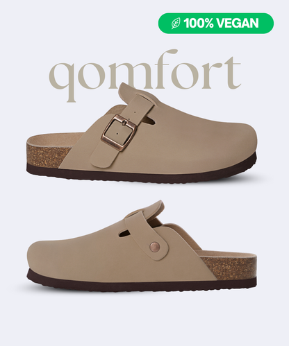 Smooth Vegan Leather Clogs