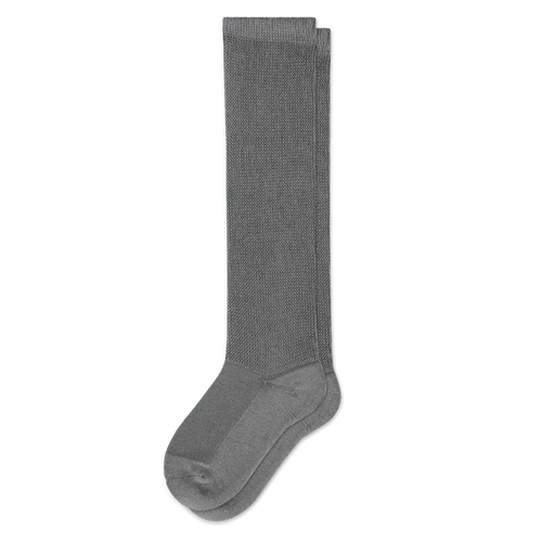 Padded Easy-Stretch Knee High Socks – Gray